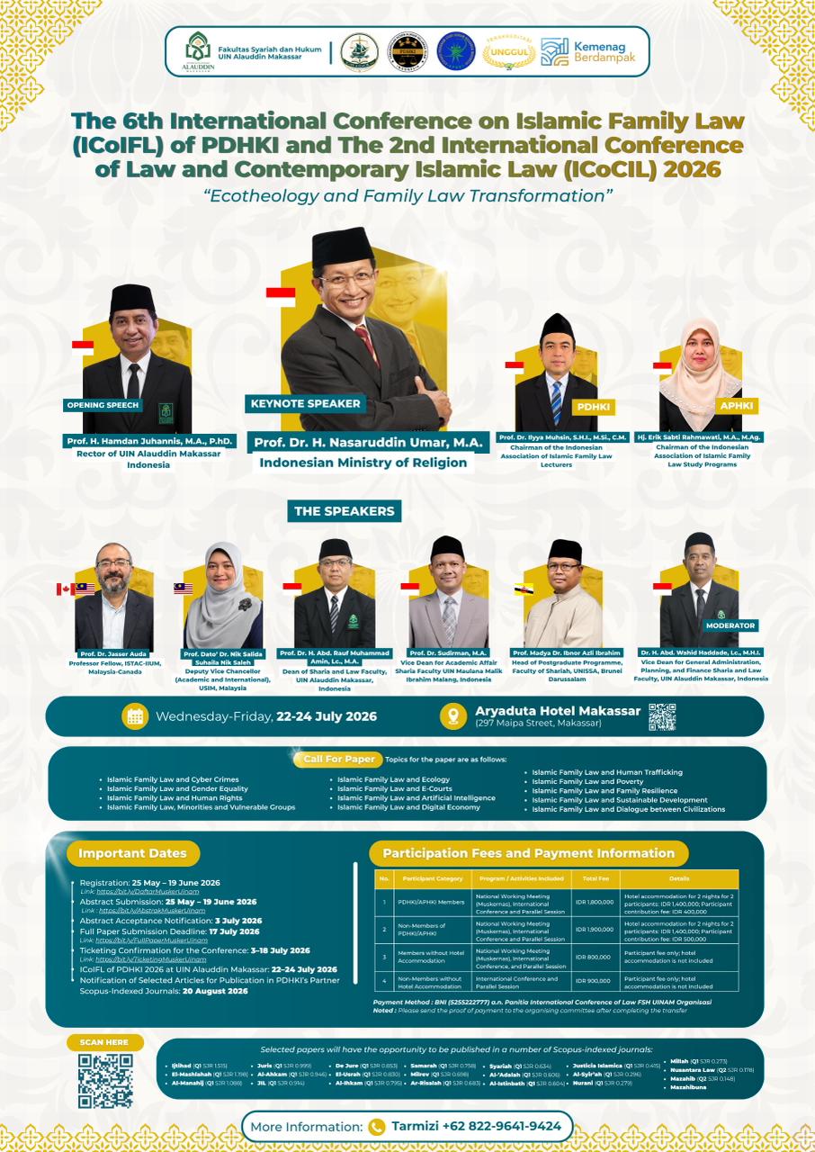 Poster ICoIFL dan ICoCIL 2026