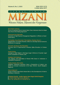 MIZANI: Wacana Hukum, Ekonomi, dan Keagamaan
